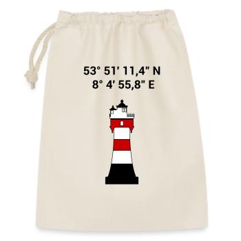 Phare de Red Sand - Voile - Skipper - Maritime - Sac cadeau 30 x 45 cm - nature - Devant