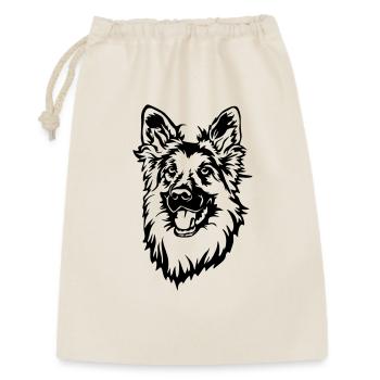 German Shepherd - Gift Bag 30 x 45 cm - nature - Front