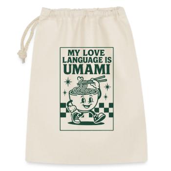 Umami Is Love | Ramen Noodles - Gift Bag 30 x 45 cm - nature - Front