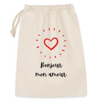 Hello my love - Gift Bag 30 x 45 cm - nature - Front