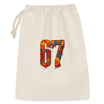 Psychedelic 67 Digits - Gift Bag 30 x 45 cm - nature - Front