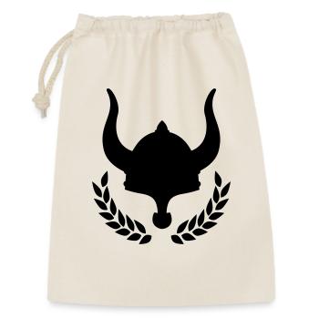 wikinger vikings - Geschenkbeutel aus Baumwolle (30 x 45 cm) - Natur - Vorne