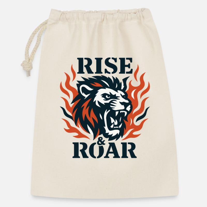 Rise & Roar – Lionfire - Gift Bag 30 x 45 cm - nature