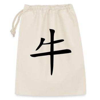 Buffalo - Kanji - Sac cadeau 30 x 45 cm - nature - Devant