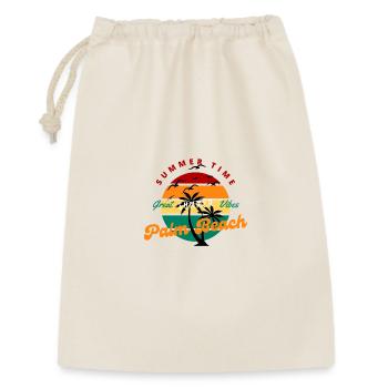 Great Summer - Geschenkbeutel aus Baumwolle (30 x 45 cm) - Natur - Vorne