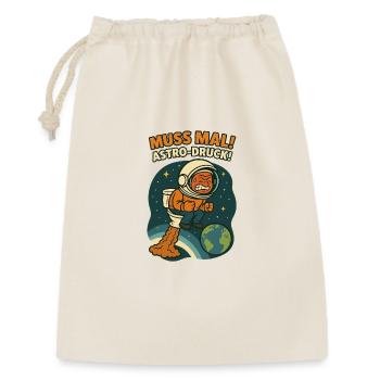 WC Muss Mal Astro Druck - Sac cadeau 30 x 45 cm - nature - Devant
