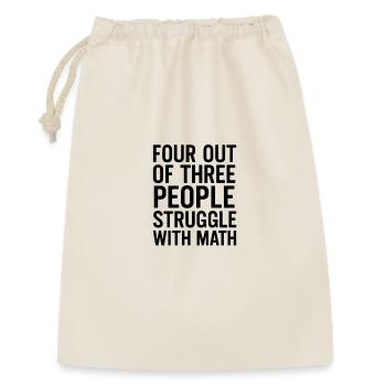 Humorous math topic for everyday life - Gift Bag 30 x 45 cm - nature - Front