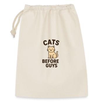 Cats Before Guys - Gift Bag 30 x 45 cm - nature - Front