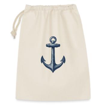 Nautical Anchor Illustration - Gift Bag 30 x 45 cm - nature - Front