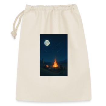 Moonlit night at the campfire - Gift Bag 30 x 45 cm - nature - Front
