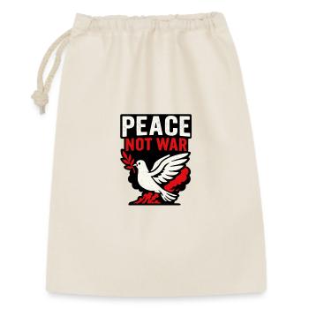 Peace Not War - Gift Bag 30 x 45 cm - nature - Front