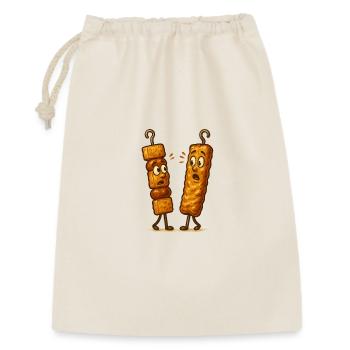 Shashlik vs Kebab - Gift Bag 30 x 45 cm - nature - Front