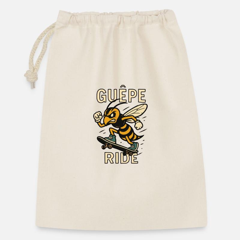 Wasp Ride - Bee Proud - Gift Bag 30 x 45 cm - nature