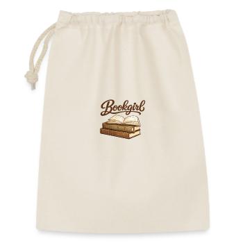 Motif de livre ouvert de la Bookgirl - Sac cadeau 30 x 45 cm - nature - Devant