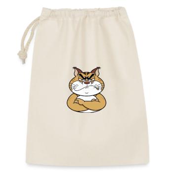 Cat Crossed Arms - Gift Bag 30 x 45 cm - nature - Front