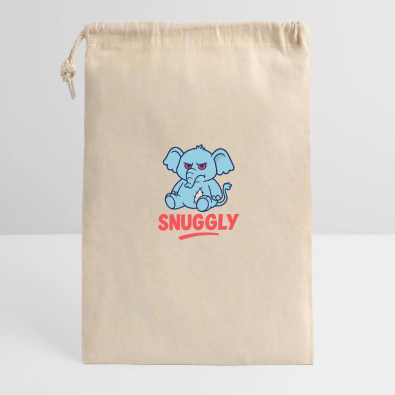 Grumpy Elephant Gift Bag 30 x 45 cm