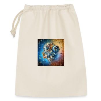 Cosmic Clockwork Fusion - Gift Bag 30 x 45 cm - nature - Front