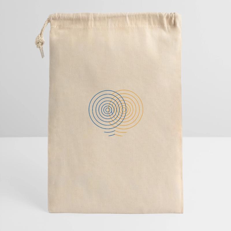 Interférence concentrique – Conception physique Sac cadeau 30 x 45 cm