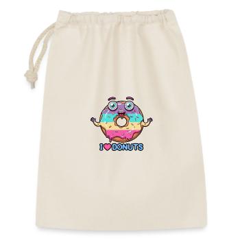 Crazy Donut - Gift Bag 30 x 45 cm - nature - Front