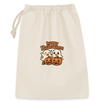 Fantômes mignons Halloween Design - Sac cadeau 30 x 45 cm - nature - Devant