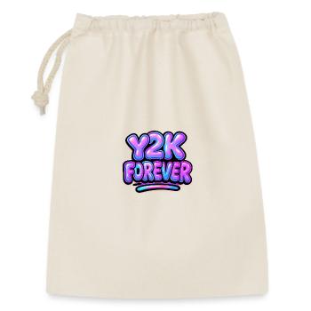 Y2K Forever Neon Design - Gift Bag 30 x 45 cm - nature - Front