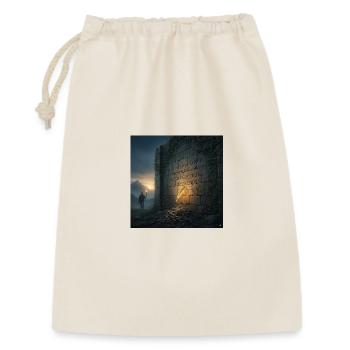 Quote about the struggle for truth - Gift Bag 30 x 45 cm - nature - Front