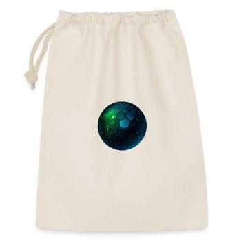 Neon Hexagon Sphere - Gift Bag 30 x 45 cm - nature - Front
