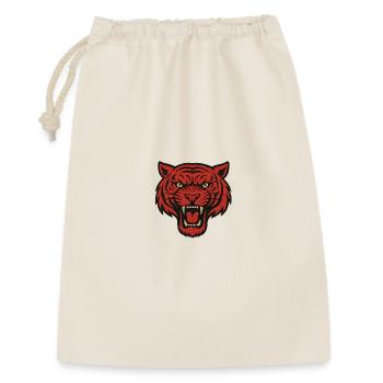 Rugissement du tigre rouge - Sac cadeau 30 x 45 cm - nature - Devant