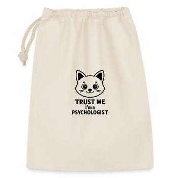 TRUST ME I'M A PSYCHOLOGIST - Sac cadeau 30 x 45 cm - nature - Devant