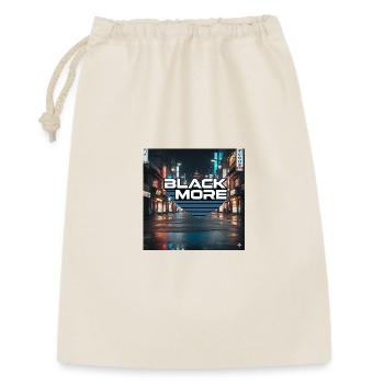 Black More Neon City Nachtdesign - Geschenkbeutel aus Baumwolle (30 x 45 cm) - Natur - Vorne