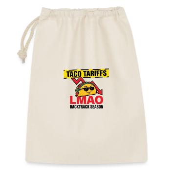 LMAO Motif des lunettes de soleil Taco - Sac cadeau 30 x 45 cm - nature - Devant