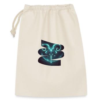 Aries T-shirt – Constellation Star Sign - Gift Bag 30 x 45 cm - nature - Front