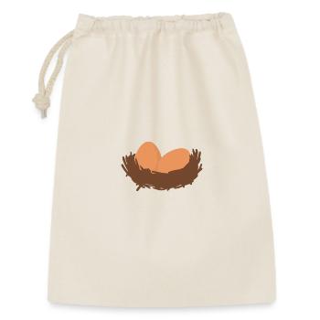 Eggs Nest Egg Easter - Gift Bag 30 x 45 cm - nature - Front