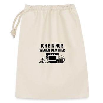 Je suis juste là - Sac cadeau 30 x 45 cm - nature - Devant