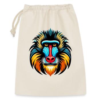 Mandrill monkey - Gift Bag 30 x 45 cm - nature - Front
