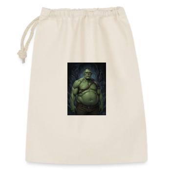 Green Orc in the Cave Light - Gift Bag 30 x 45 cm - nature - Front