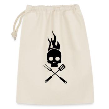 bbq - Gift Bag 30 x 45 cm - nature - Front