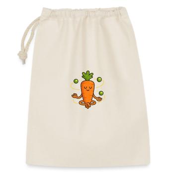 Zen Carrot and his Floating Peas - Gift Bag 30 x 45 cm - nature - Front