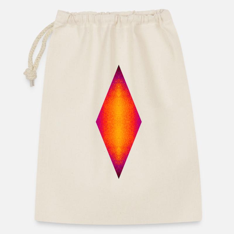 Neon Diamond, Heat Core, Prism Flame, Inner Fire - Gift Bag 30 x 45 cm - nature