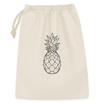 Minimalistic Pineapple - Gift Bag 30 x 45 cm - nature - Front