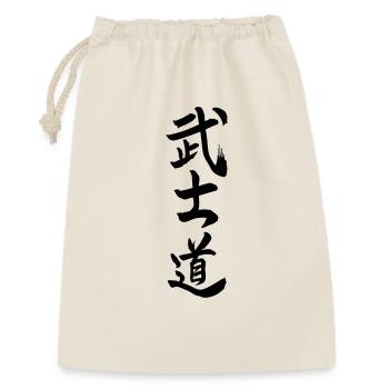 Bushido in Japanese kanji script - Gift Bag 30 x 45 cm - nature - Front
