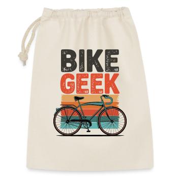 Bike Geek Retro Vibes - Gift Bag 30 x 45 cm - nature - Front
