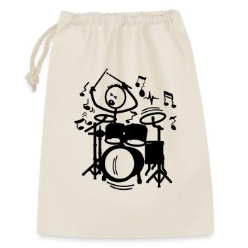 Batteur sauvage Transparent - Sac cadeau 30 x 45 cm - nature - Devant