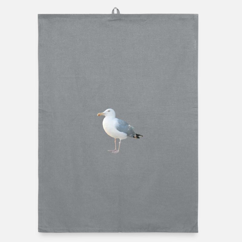 Mouette - Torchon bio - bruyère
