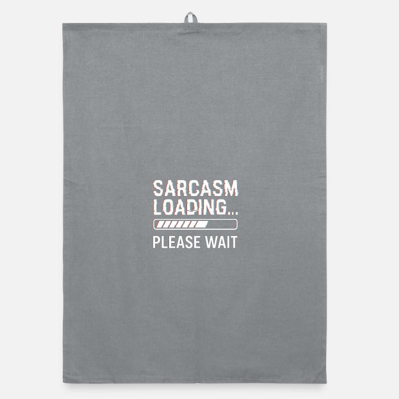 Sarkasmus  Organic Geschirrtuch