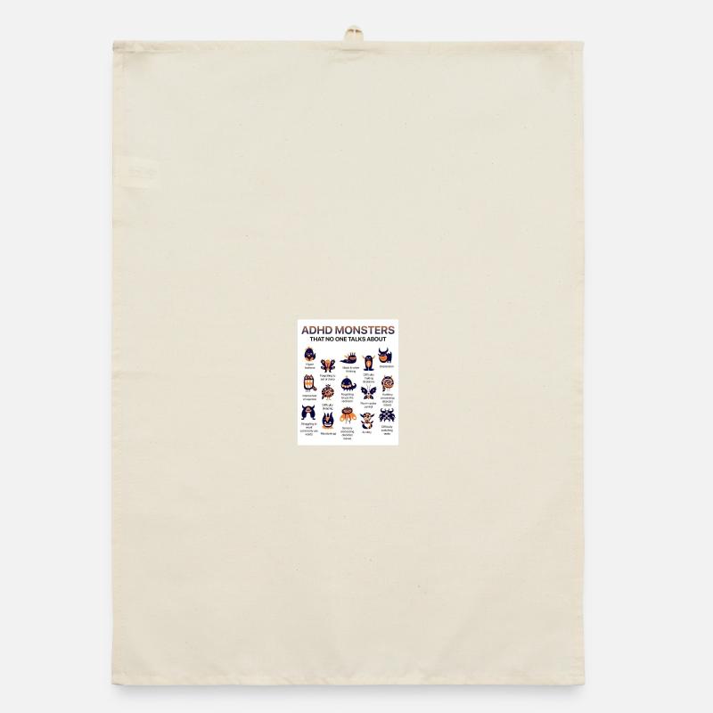 ADHD Monsters You Don’t Hear About Organic dish towel