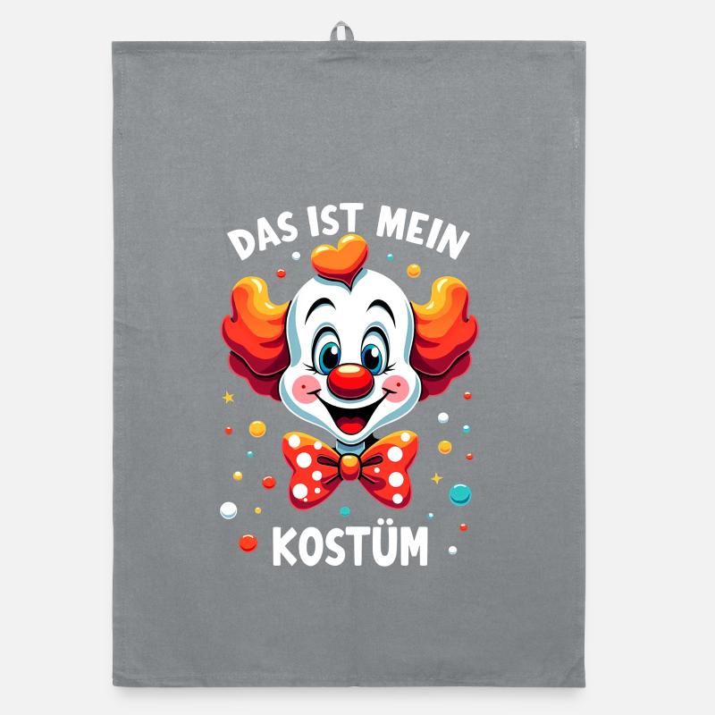 Carnival Clown Costume Carnival Carnival Organic dish towel