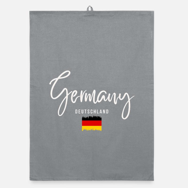 Born in Germany, German roots Organic dish towel