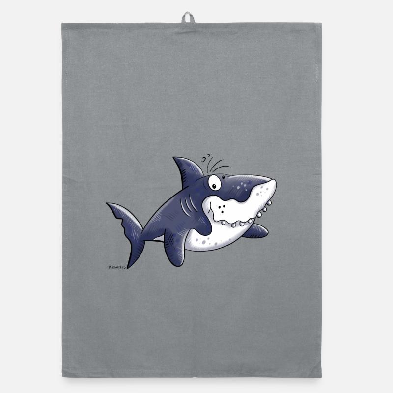 Requin comique Torchon bio