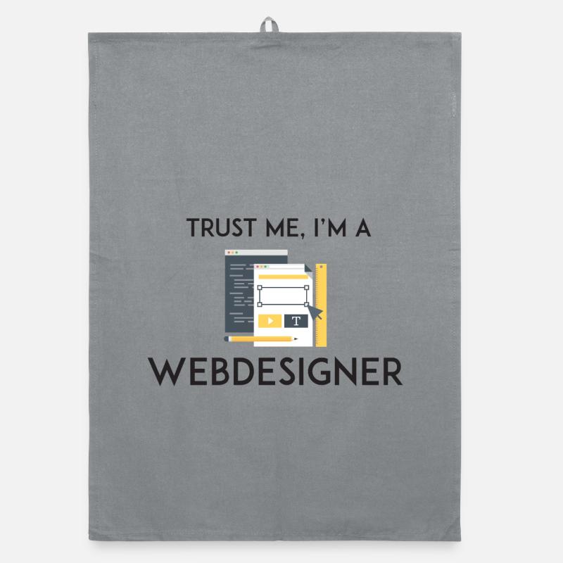 Croyez-moi, je suis webdesigner Torchon bio